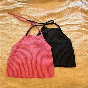 Moda Knit Halter Tank Tops (2)